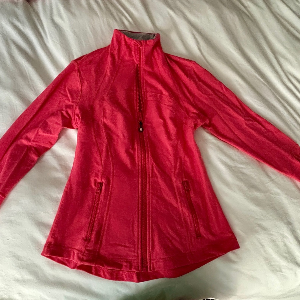 Lululemon Pink Zip-Up Jacket